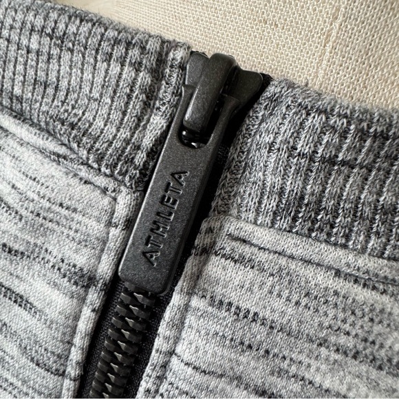 Athleta Marble Fit-and-Flare MIDI Ahort SleeveDress - Picture 7 of 9